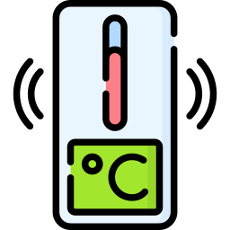 temperatuursensor icoon