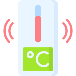 sensor de temperatura icono