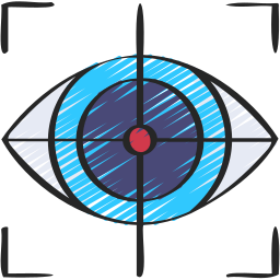 Eye tracking icon