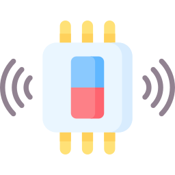 sensor magnético icono