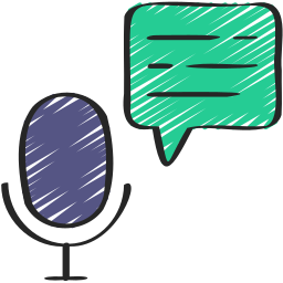 Voice command icon