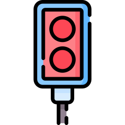 sensor fotoeléctrico icono
