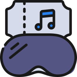 Virtual concert icon