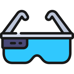 gafas de realidad virtual icono