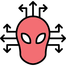tecnologia ufo icona