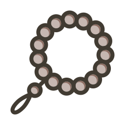 Prayer beads icon