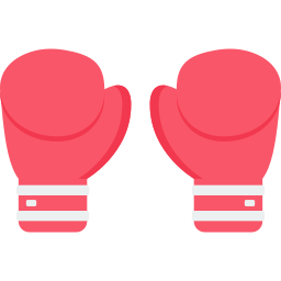 Punch glove icon