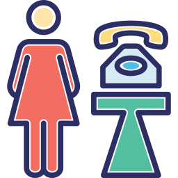 여성 비서 icon