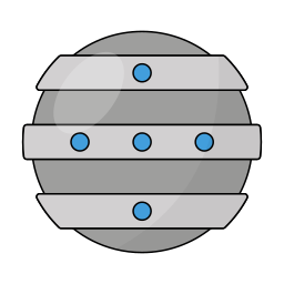 estación espacial icono