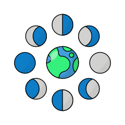 Moon phases icon