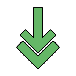 Down arrow icon