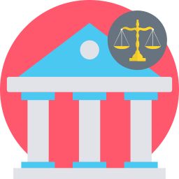 Justice bank icon