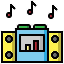 Music player icon