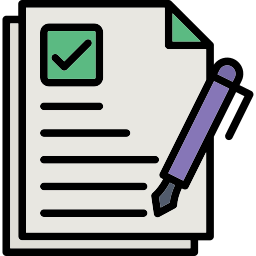 시험 서류 icon