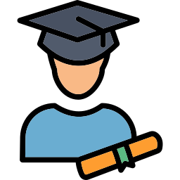 diploma houder icoon