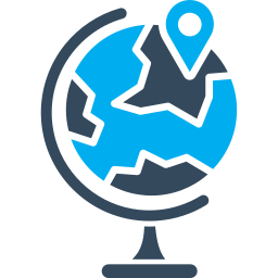 Geography earth icon