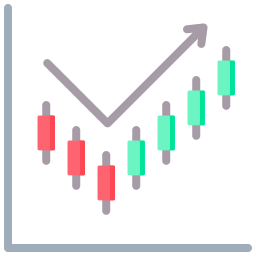 Candlestick chart icon