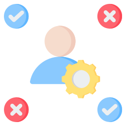 Decision making icon