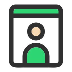 Name tag icon