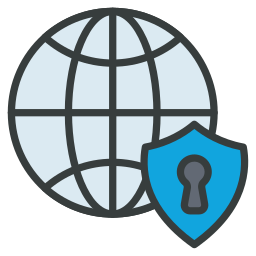 seguridad mundial icono