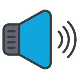 Volume speaker icon