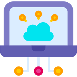 informatique de périphérie Icône