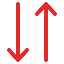 Two arrow icon