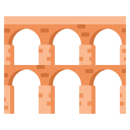 Акведук в Сеговии иконка