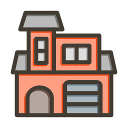 Modern house icon