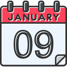 1월 icon