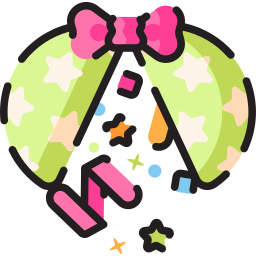 Confetti ball icon