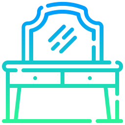 Dressing table icon