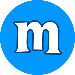 Letter m icon