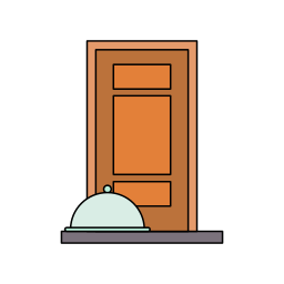 Door delivery icon