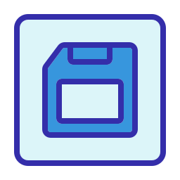 Floppy disc icon