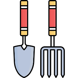 Лопата инструмент иконка