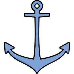 Ship anchor icon