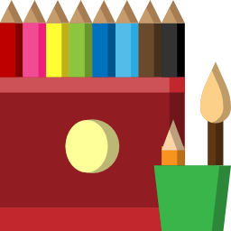 Pencil case icon