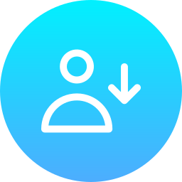 Down arrow icon