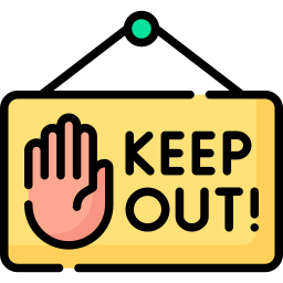 Keep away icon