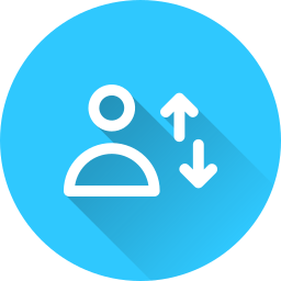 Up and down arrow icon