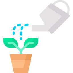 Поливать растения иконка