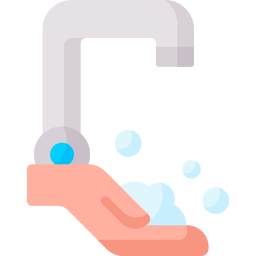 Wash hands icon