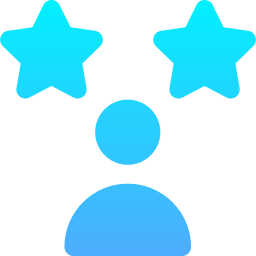 twee sterren icoon