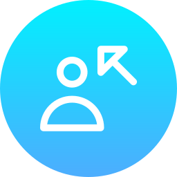 Diagonal arrow icon