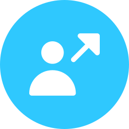 Diagonal arrow icon