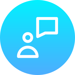 Speech bubble icon