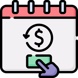 Subscription business model icon