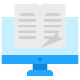 Digital book icon