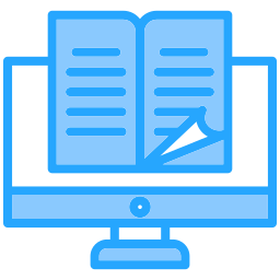 Digital book icon